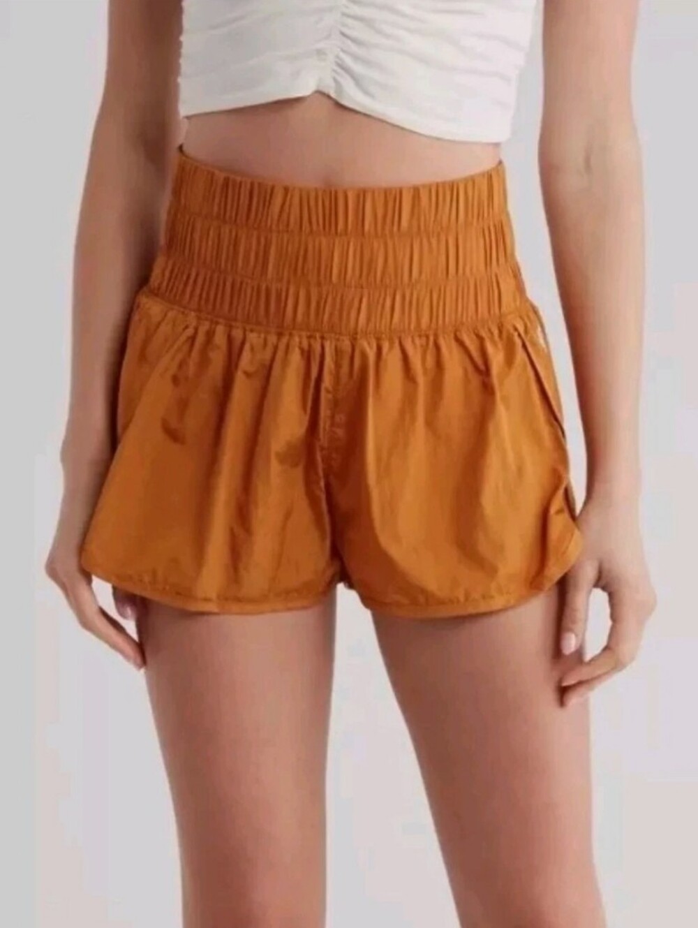Free People Movement The Way Home Shorts Orange